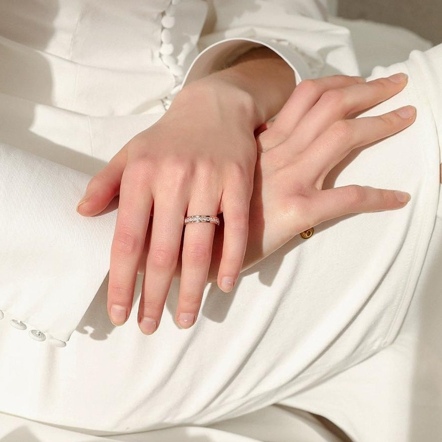 ROSE GOLD TITANIUM RING