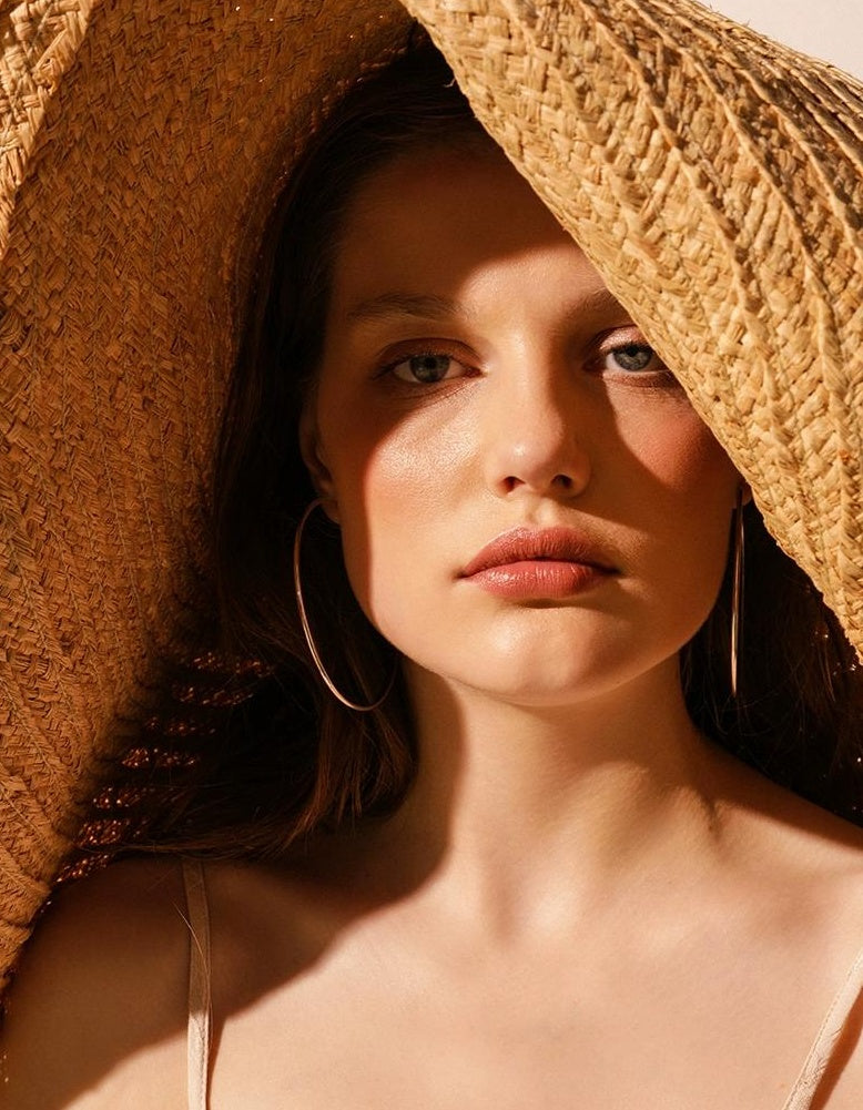 STERLING SILVER CIRCLE EARRINGS