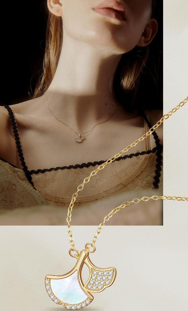 GINKGO BILOBA LUXURY NECKLECE