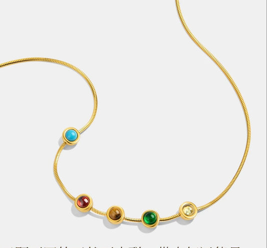 ELEGANT TURQUOISE PENDANT NECKLACE