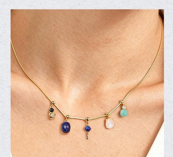 COSMIC LAPIS LAZULI NECKLACE