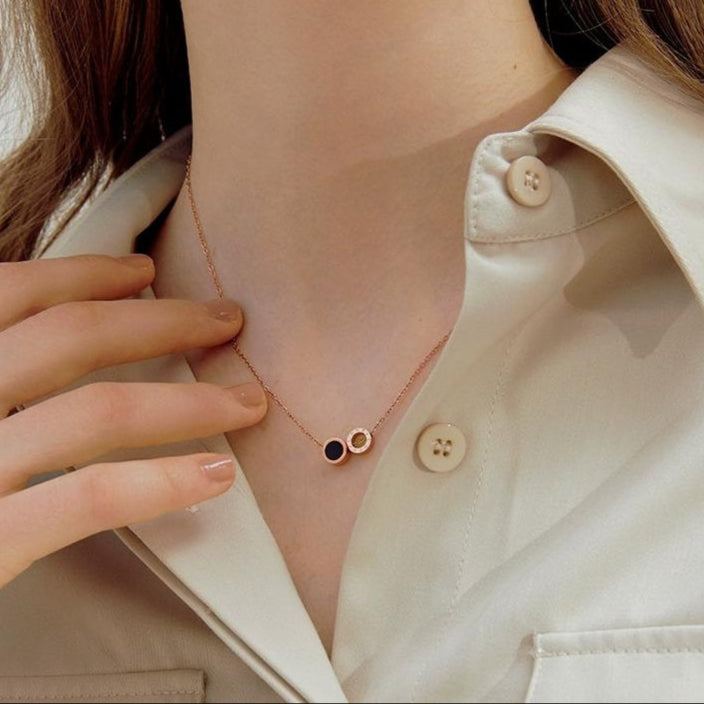 TITANIUM STEEL PENDANT NECKLACE