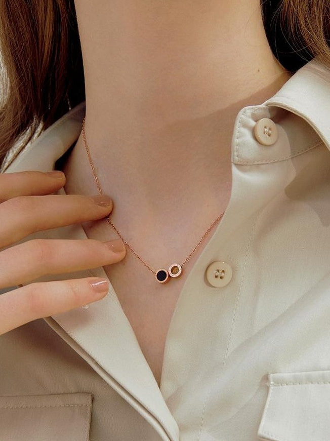 TITANIUM STEEL PENDANT NECKLACE