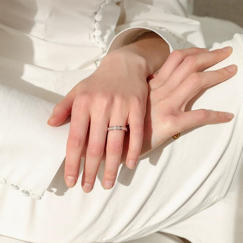 ROSE GOLD TITANIUM RING