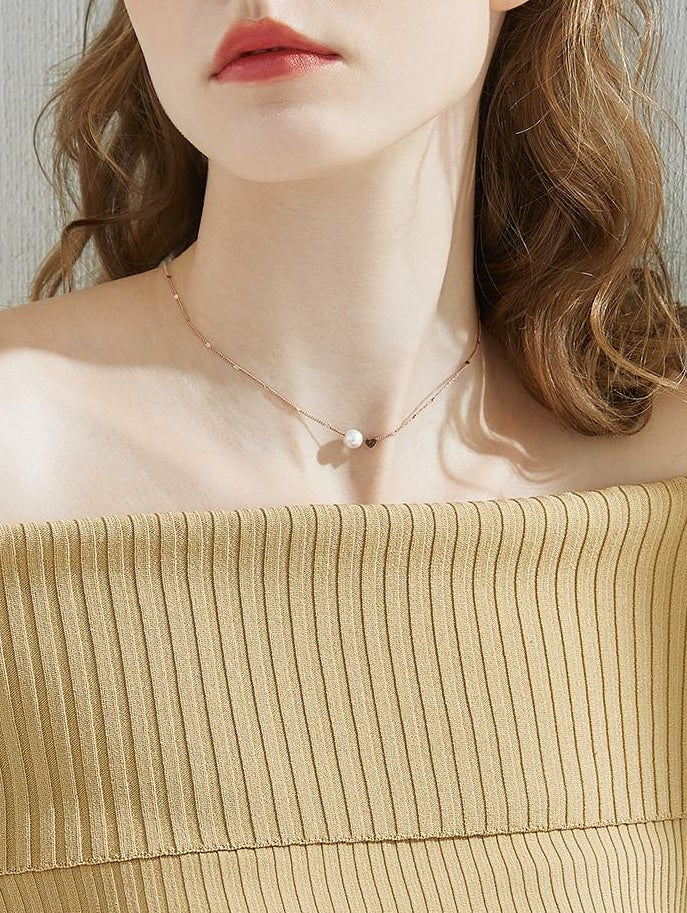 LUXURY PEARL COLLARBONE NECKLACE