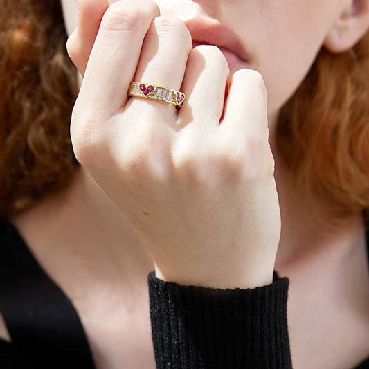 OPEN DESIGN FINGER RING