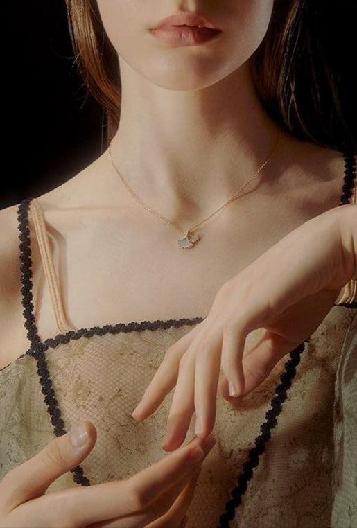 GINKGO BILOBA LUXURY NECKLECE