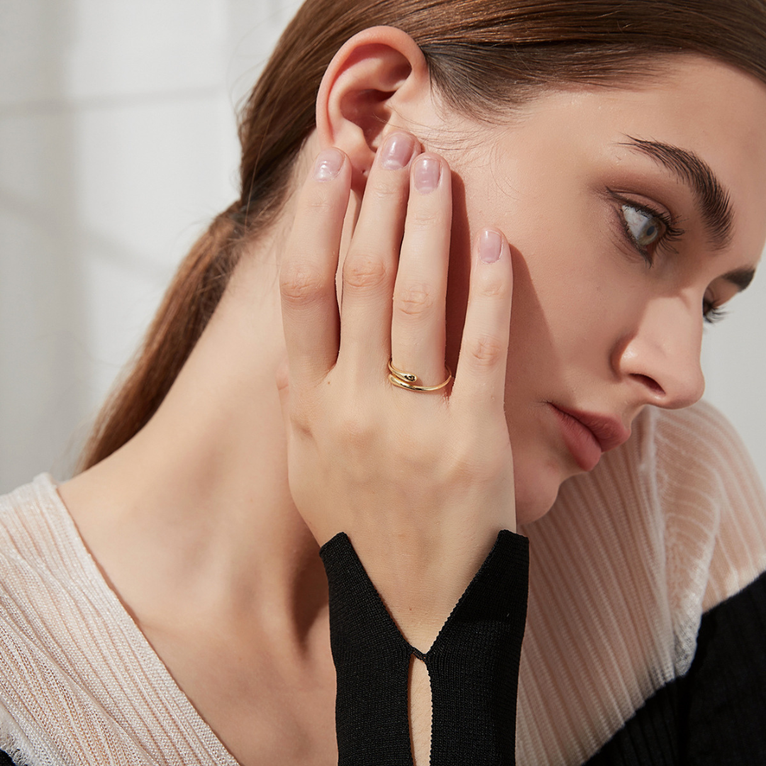 GOLD THIN LAYER RING