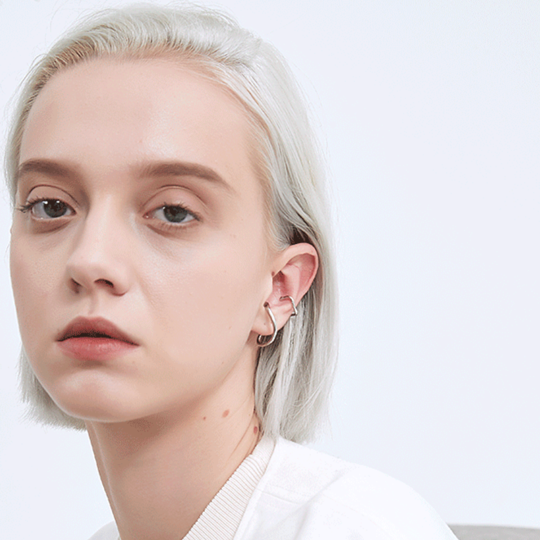 【ieri】DESIGN EARCUFF SET(2点セット)