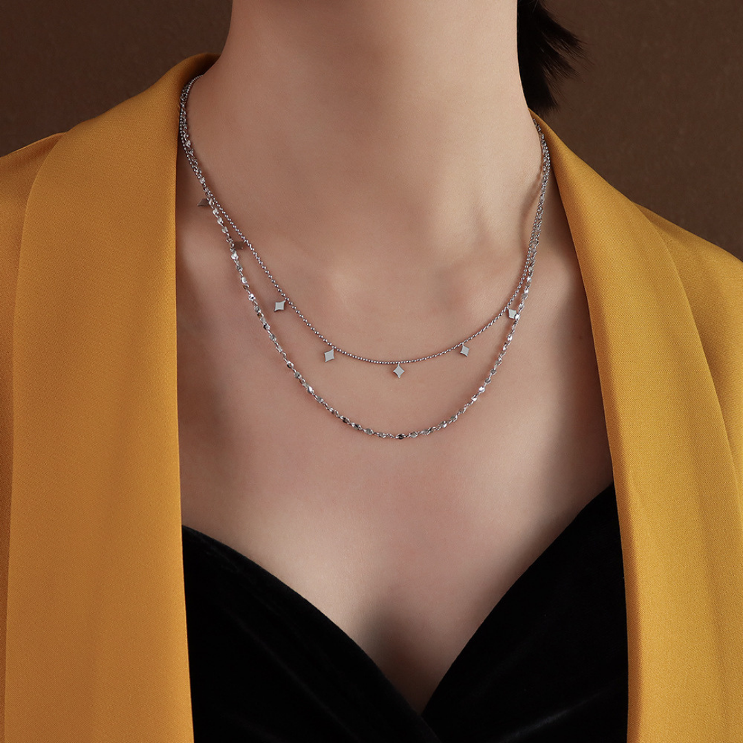 ELE LAYER NECKLACE(全2色)