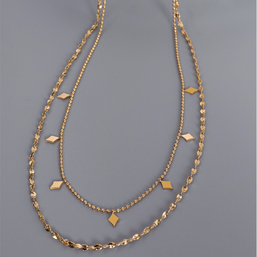 ELE LAYER NECKLACE(全2色)