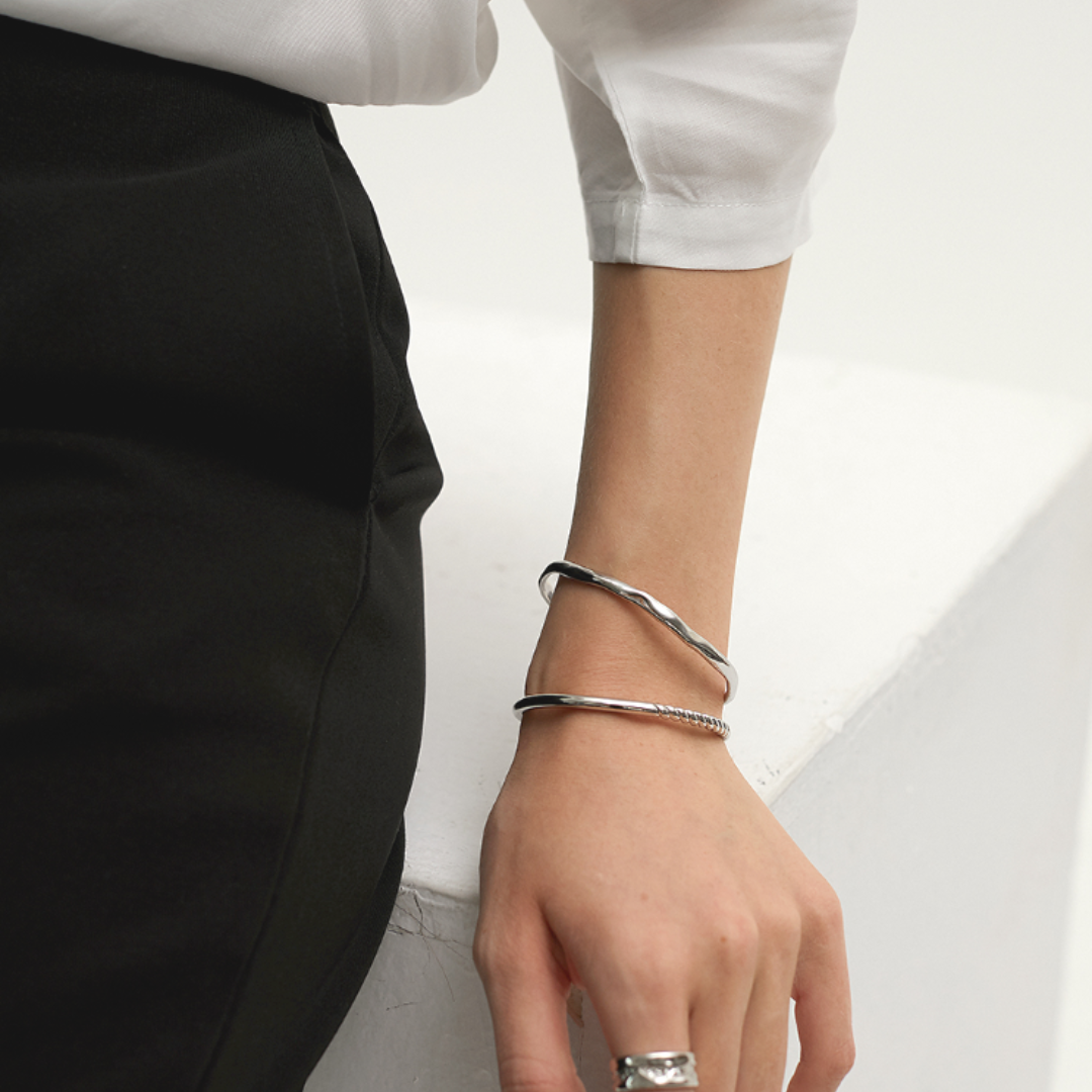 【La shiku】PLAIN BANGLE