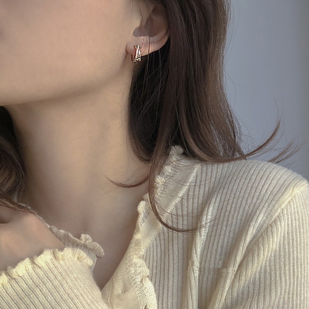 WHITE CROSS PIERCE (Gold)