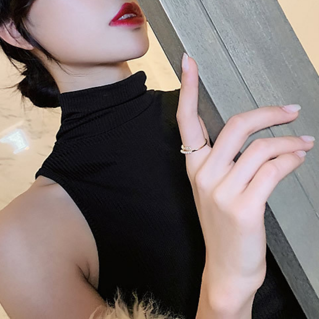 WP ZIRCONIA OPEN RING (Gold)