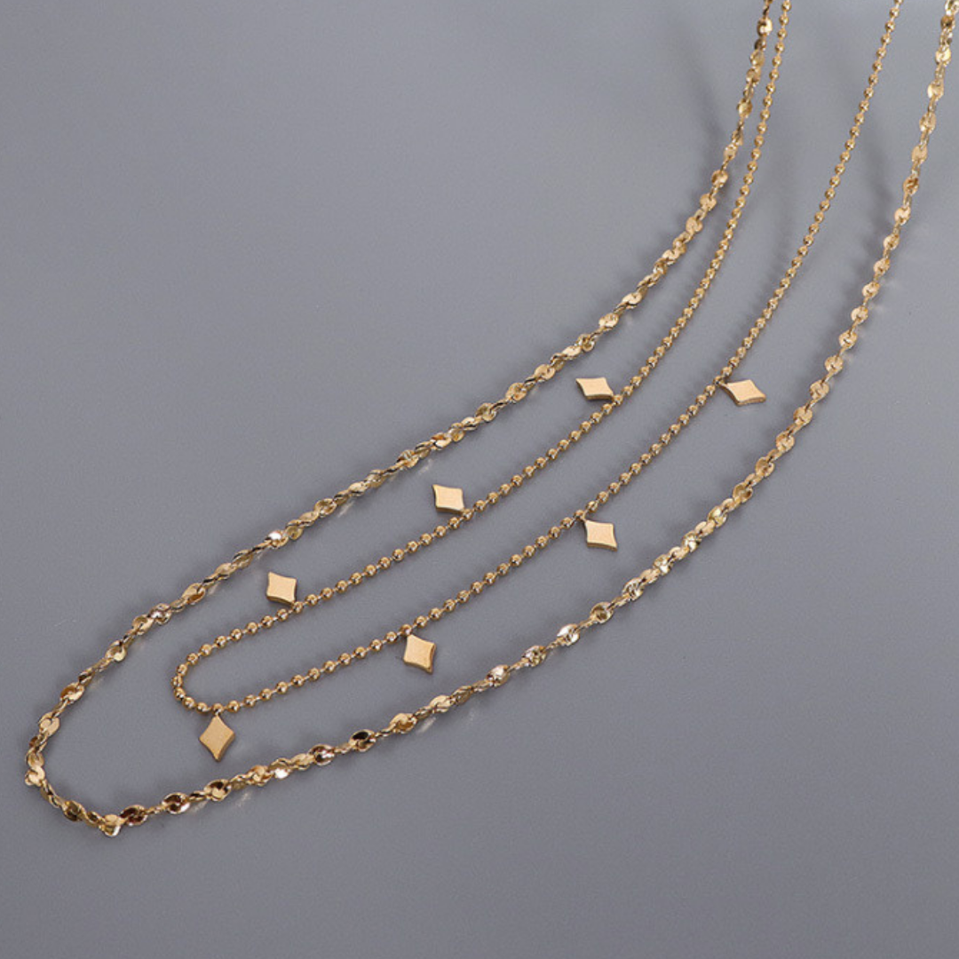 ELE LAYER NECKLACE(全2色)