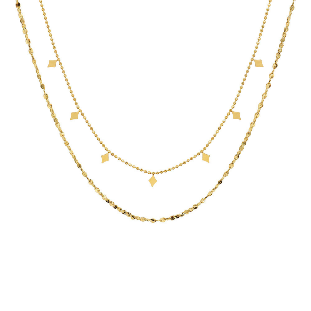 ELE LAYER NECKLACE(全2色)