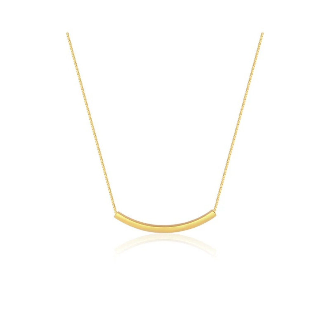 PLAIN OVAL NECKLACE(全2色)