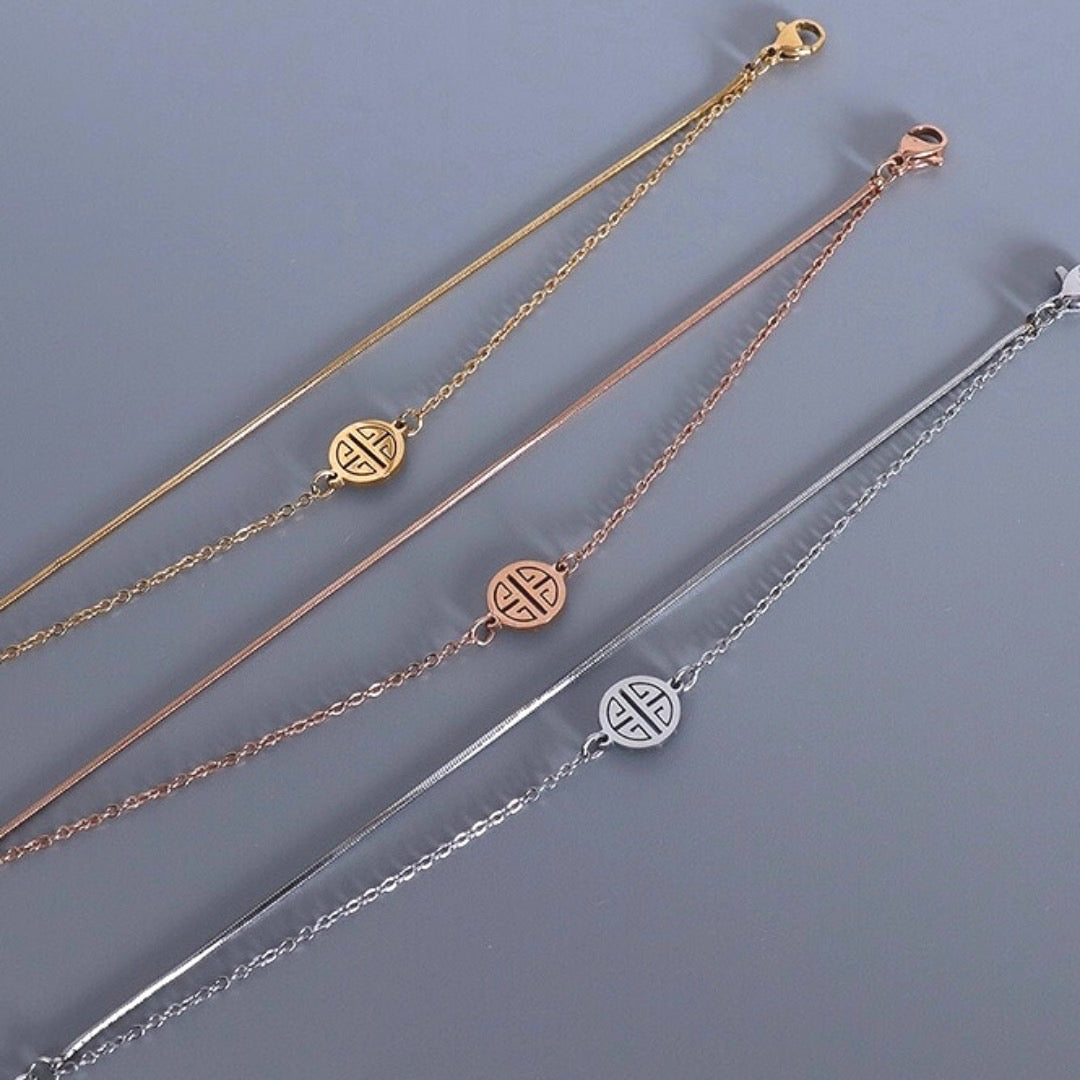 ELE SYMBOL BRACELET(全3色)