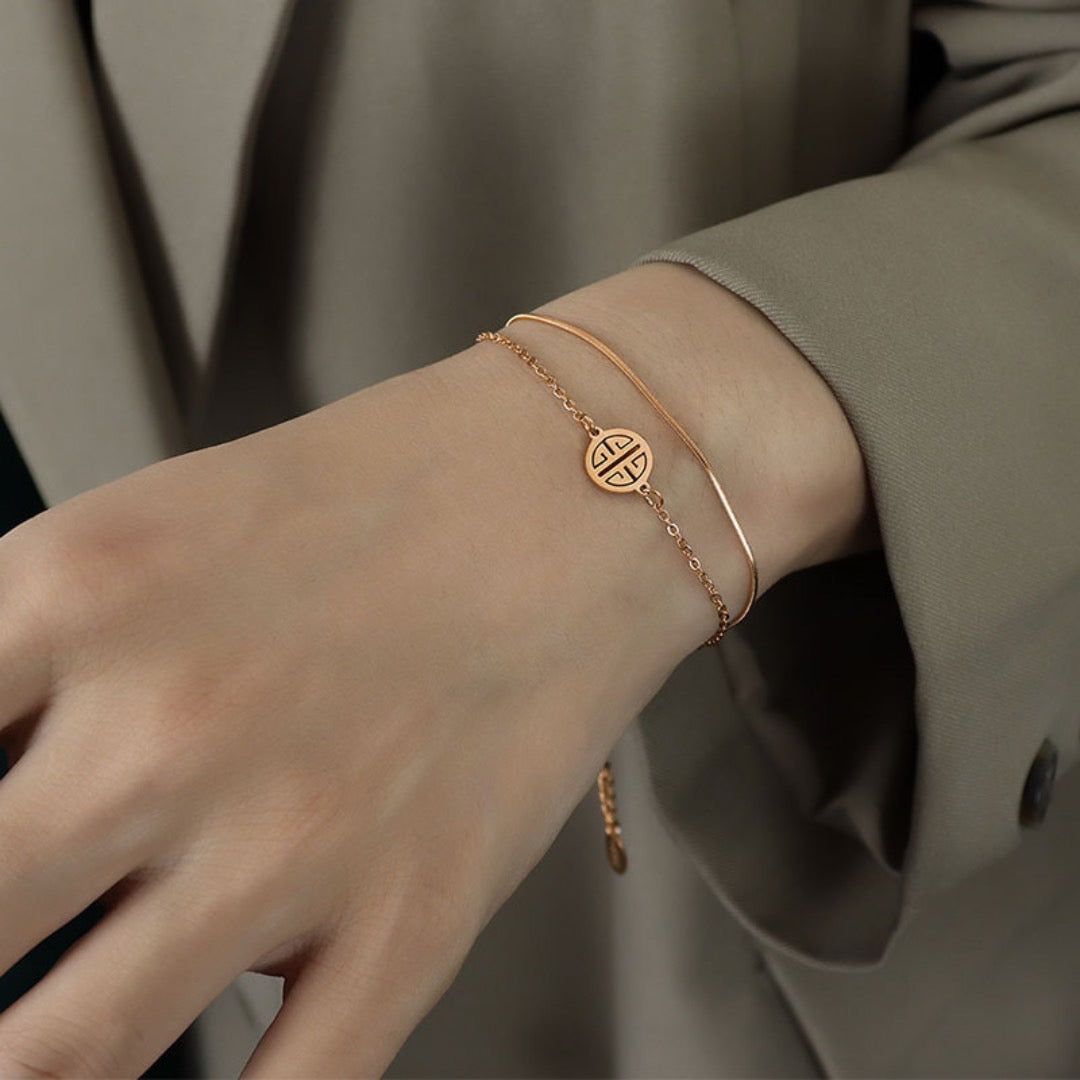 ELE SYMBOL BRACELET(全3色)