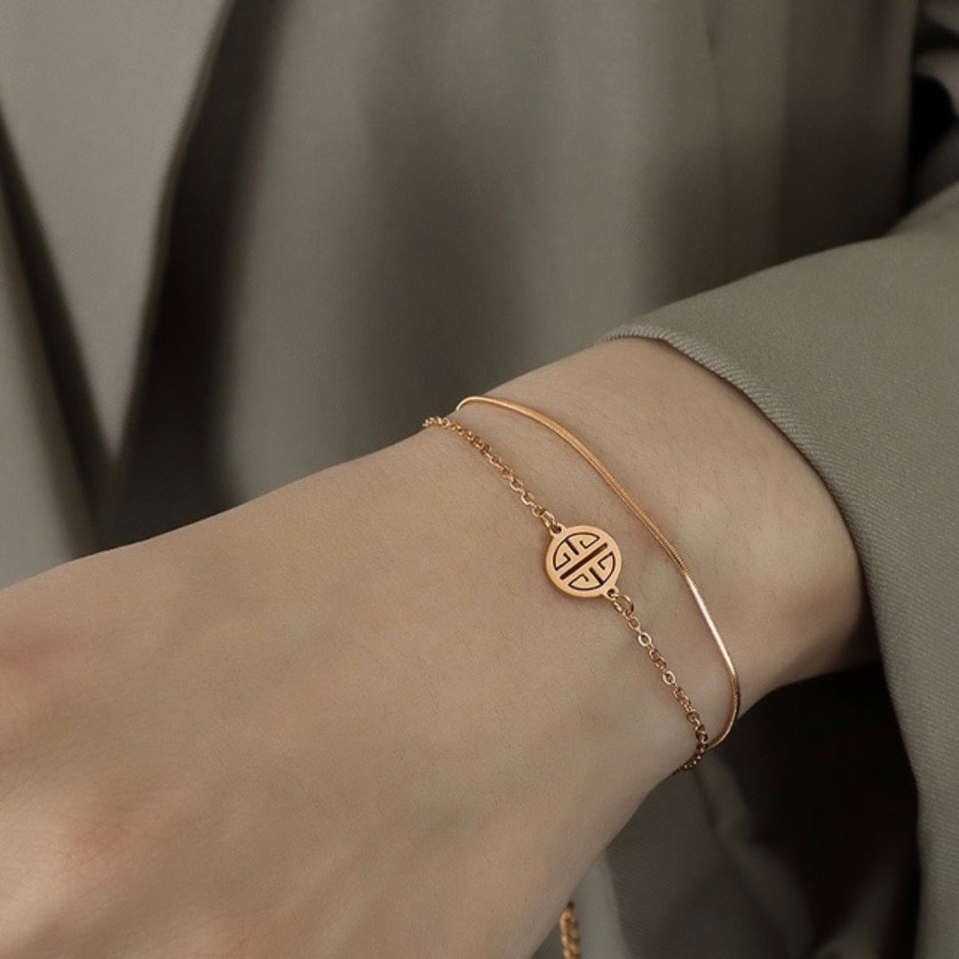 ELE SYMBOL BRACELET(全3色)