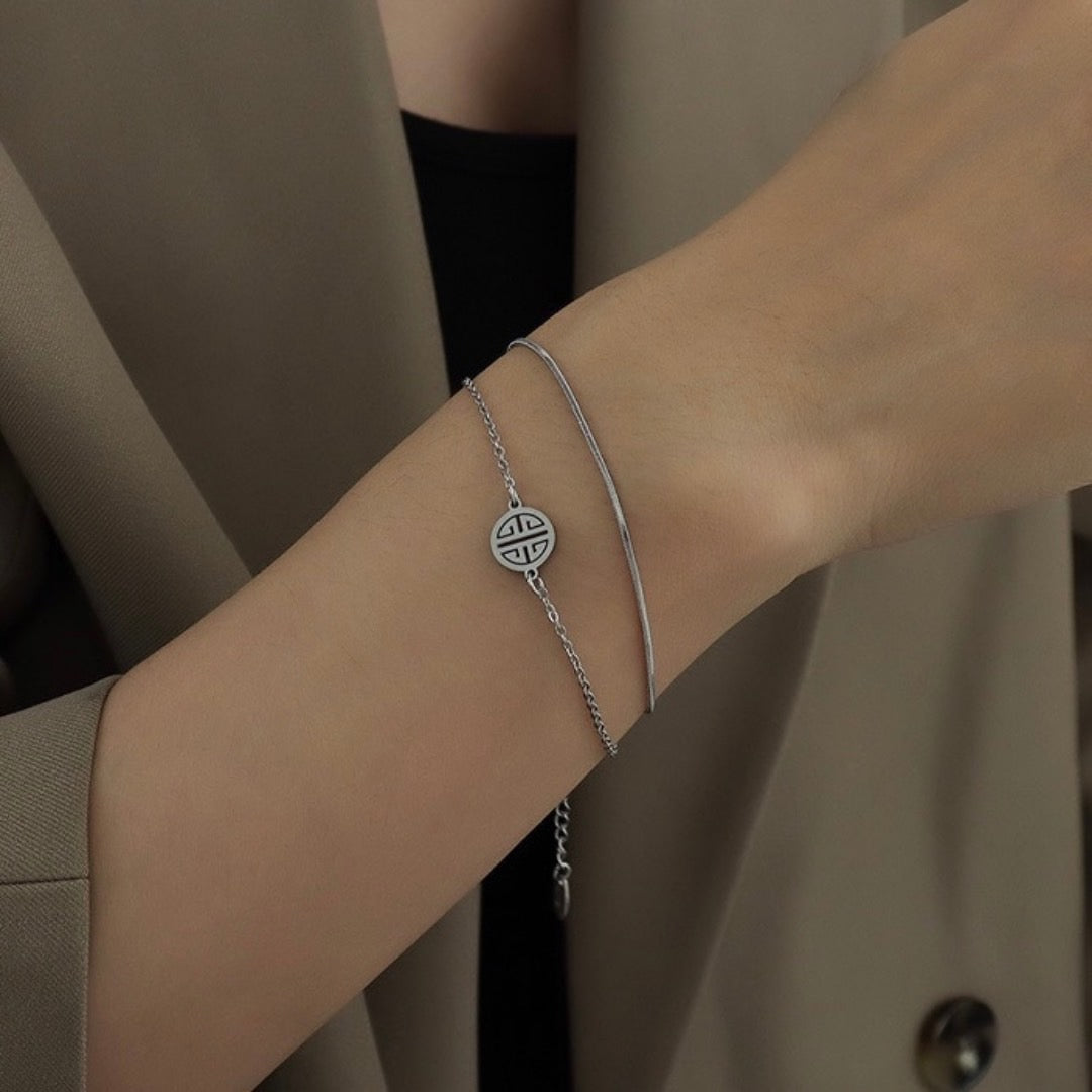 ELE SYMBOL BRACELET(全3色)