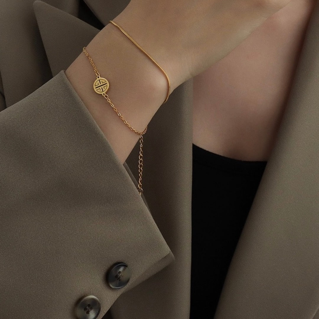 ELE SYMBOL BRACELET(全3色)