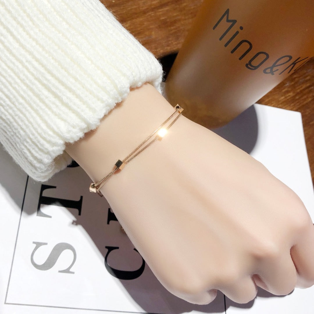 GOLD LAYER BRACELET(全2色)