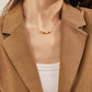 NICHE GOLD SQUARA NECKLACE