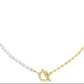 BAROQUE PEARL COLLARBONE NECKLACE
