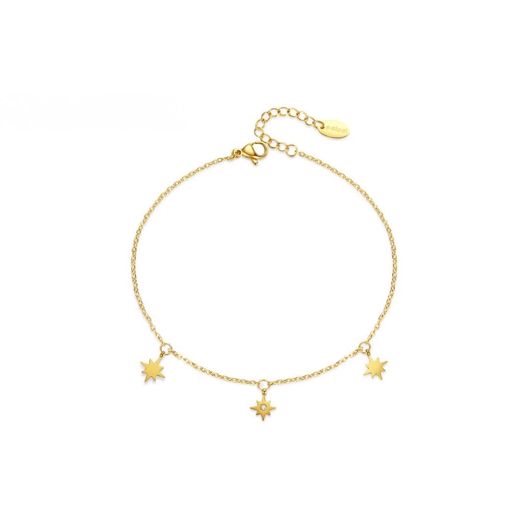 GOLD SUNSET ANKLET