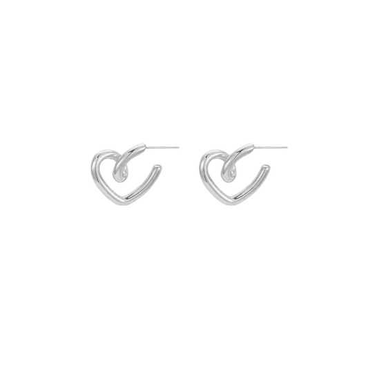 SILVER HEART PIERCE