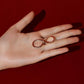 GEOMETRIC COUPLE RINGS SET