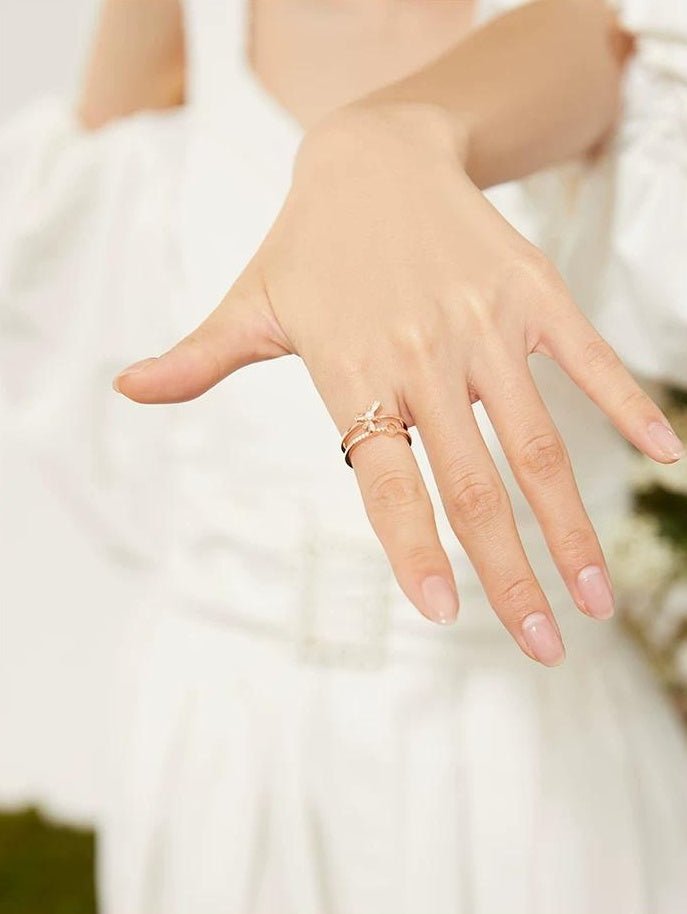 BEEHIVE SERIES COUPLE'S RING