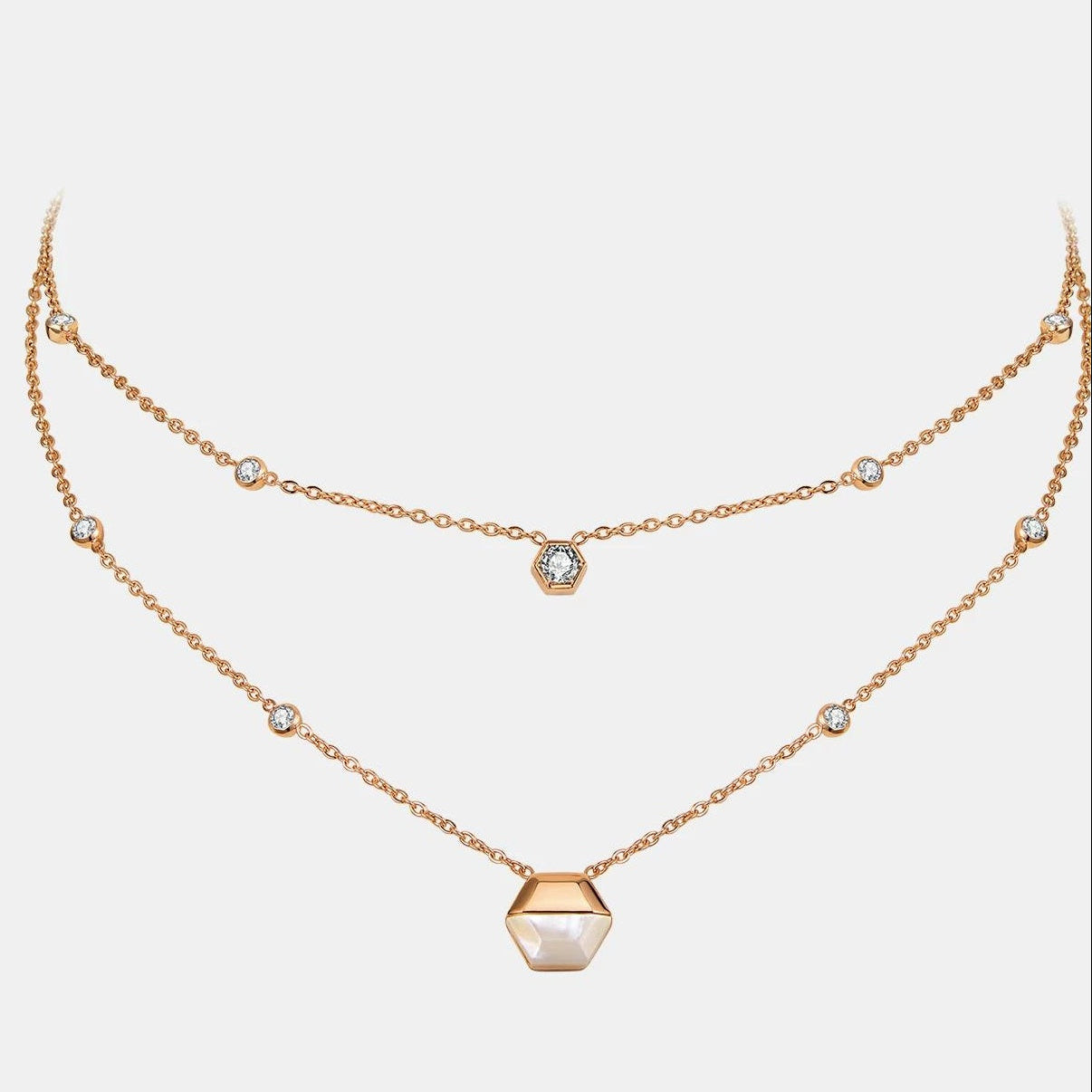 DOUBLE LAYER MANGO NECKLACE