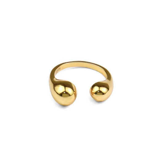 PLUMP LEAVE RING (2 colors)