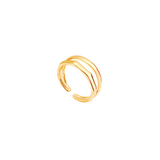 GOLD DOUBLE RING