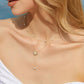 DOUBLE LAYER PEARL CAMELLIA NECKLACE