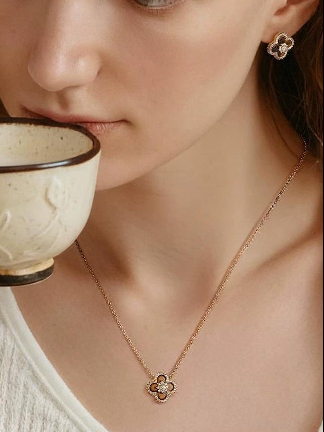 GOLD TIGER EYE NECKLACE