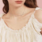 ELEGANT SILVER COLLARBONE NECKLACE