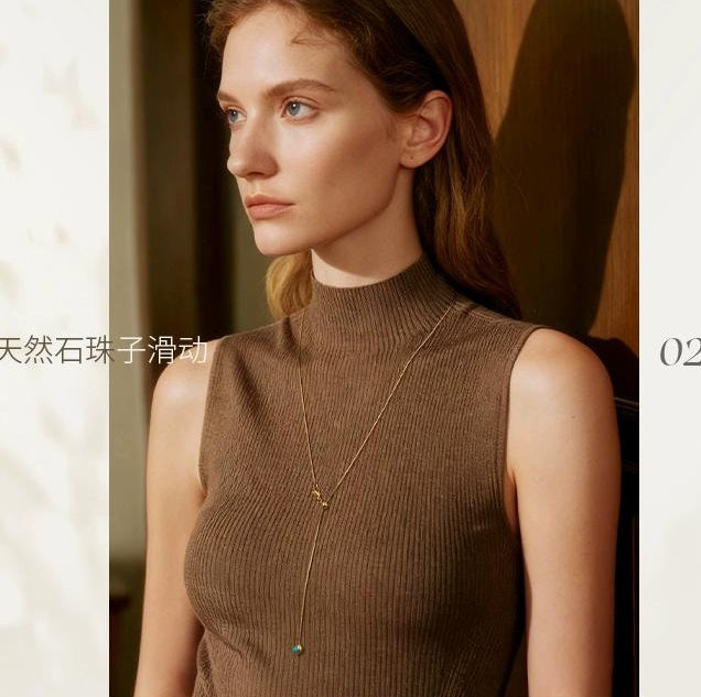 GOLD SNAKE BONE NECKLACE【重複】