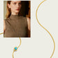 ELEGANT TURQUOISE PENDANT NECKLACE