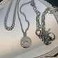 MINIMALIST LAYERED COIN NECKLACE