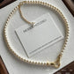 FAIRYTALE VINTAGE PEARL STATEMENT NECKLACE