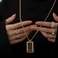 MINIMALIST ENGRAVED NECKLACE