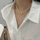FAIRYTALE VINTAGE PEARL STATEMENT NECKLACE