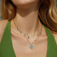 CHIC LAYERED CROSS NECKLACE