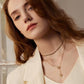RETRO GOLD SNAKEBONE NECKLASE