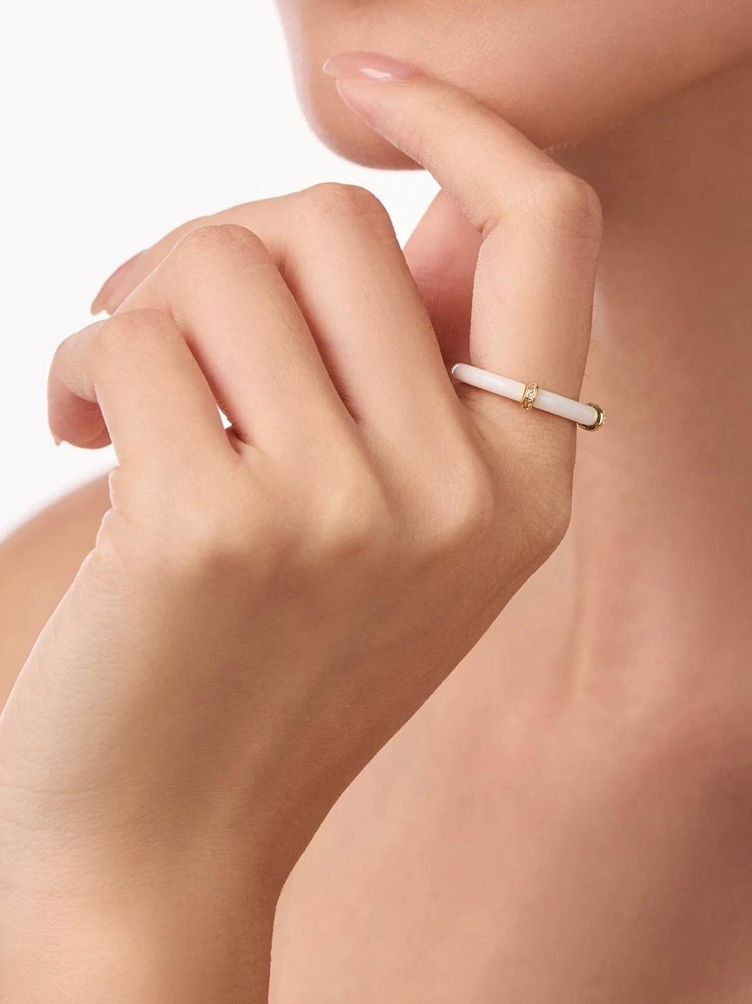 LUXURY CERAMIC FINGER RING