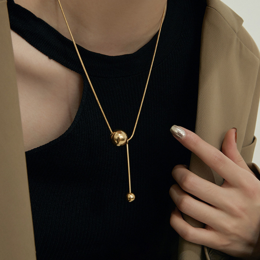 BALL NECKLACE（全２色）
