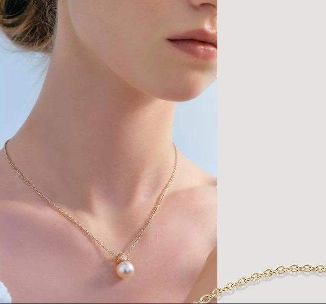 ELEGANT PEARL SUMMER NECKLACE